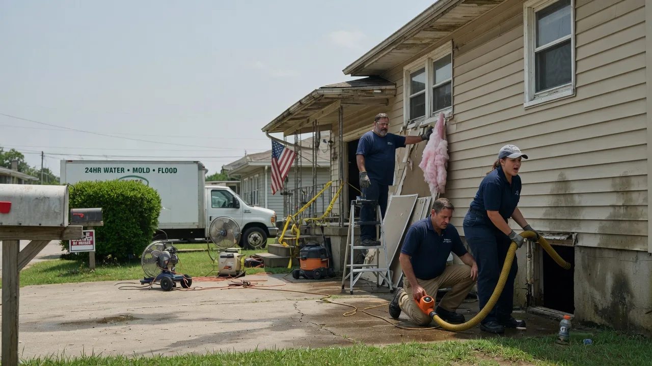 Water Damage Repair in Crooksville, OH near me